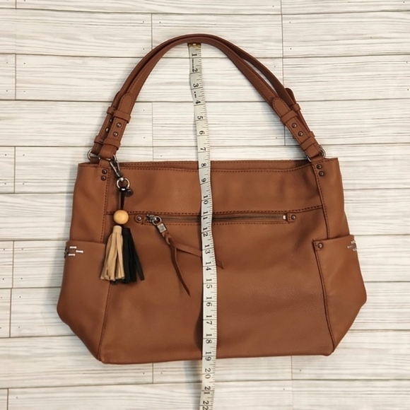 Womens like new The Sak La Mesa Tobacco leather shoulder bag. - Picture 15 of 16